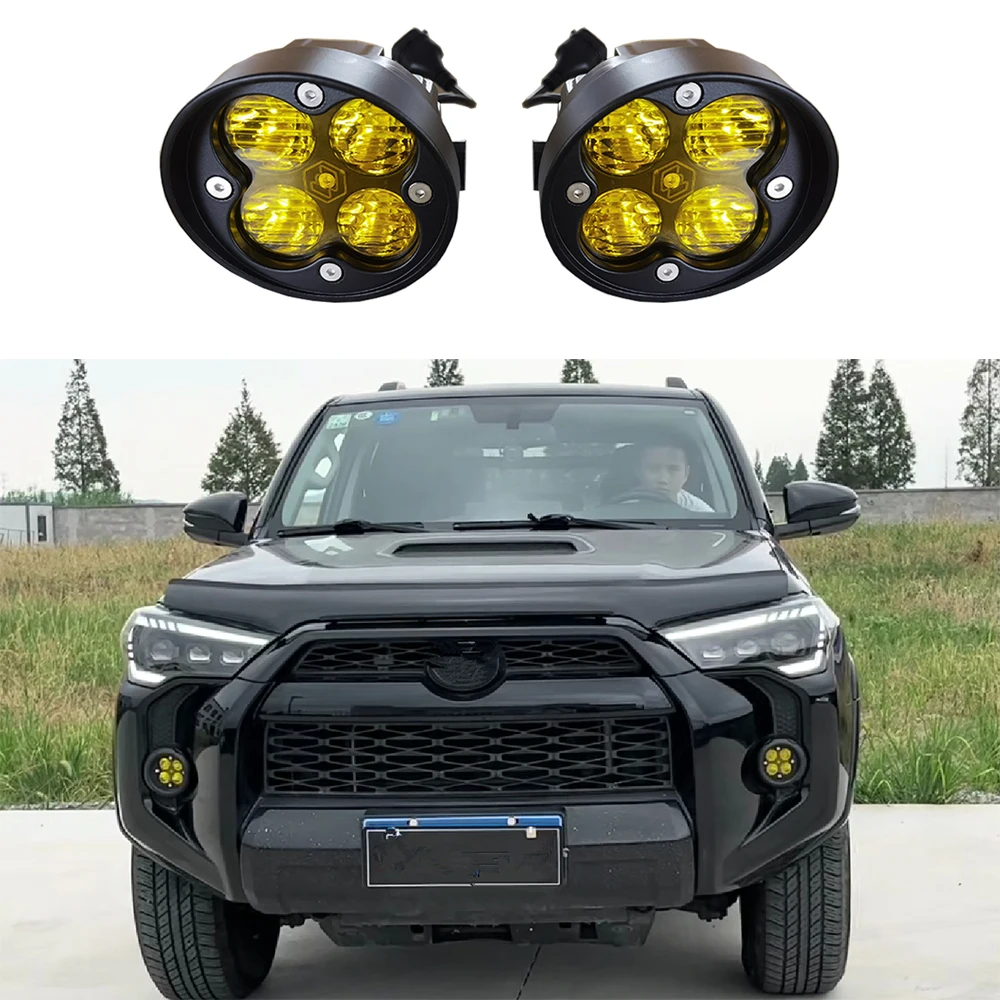 

Car LED Head Lamp Modified Front Headlights Lighting System Accessories For Toyota 4Runner 2014-2021 Fog Lights Foglamp