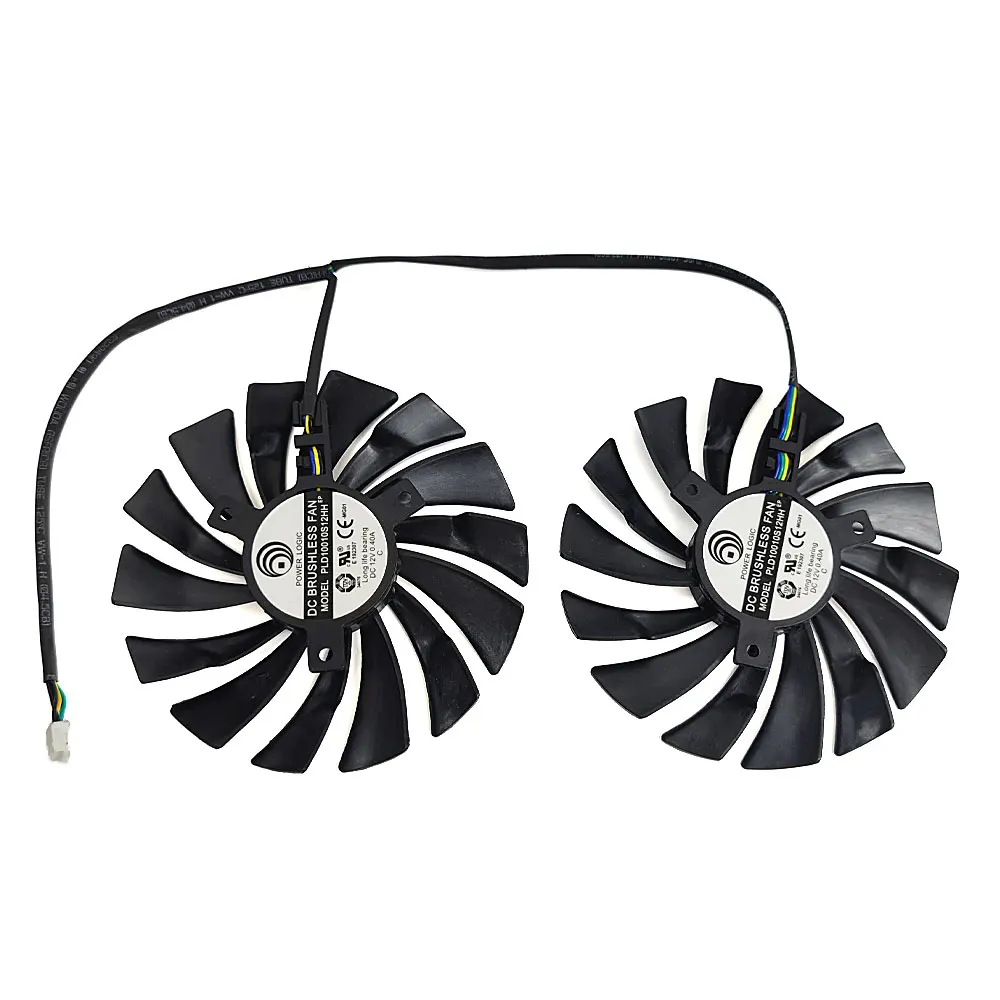 Conjunto 95 mm Pld10010s12hh Gtx 1060 Armadura Gpu fã para Msi Geforce Gtx 1080ti 1080 1070ti 1070 1060 Armadura Placa de Vídeo Ventilador Refrigeração Novo - Imagem 5