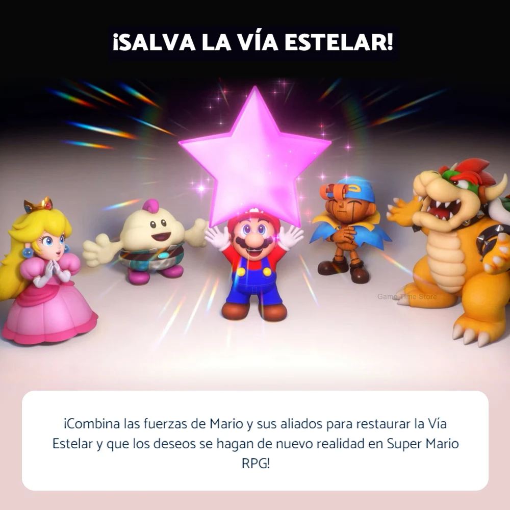 スーパーマリオ RPG Nintendo Switch ゲームセール 100% オリジナル