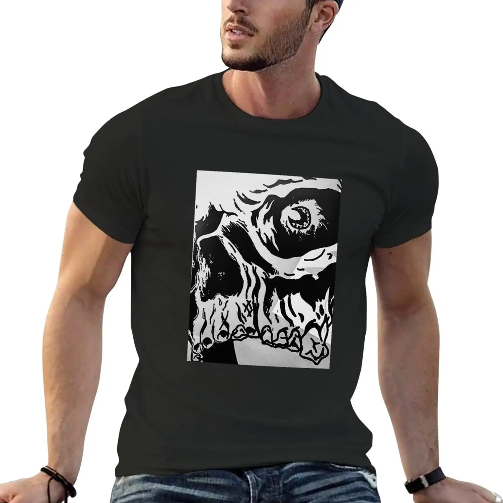 

Skull T-Shirt cute tops black t shirt men clothing