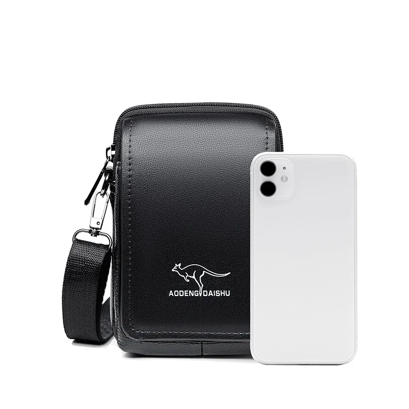 New Men's Mobile Phone Key Integrated Crossbody Bag Business Fashion Waist Bag For Phone