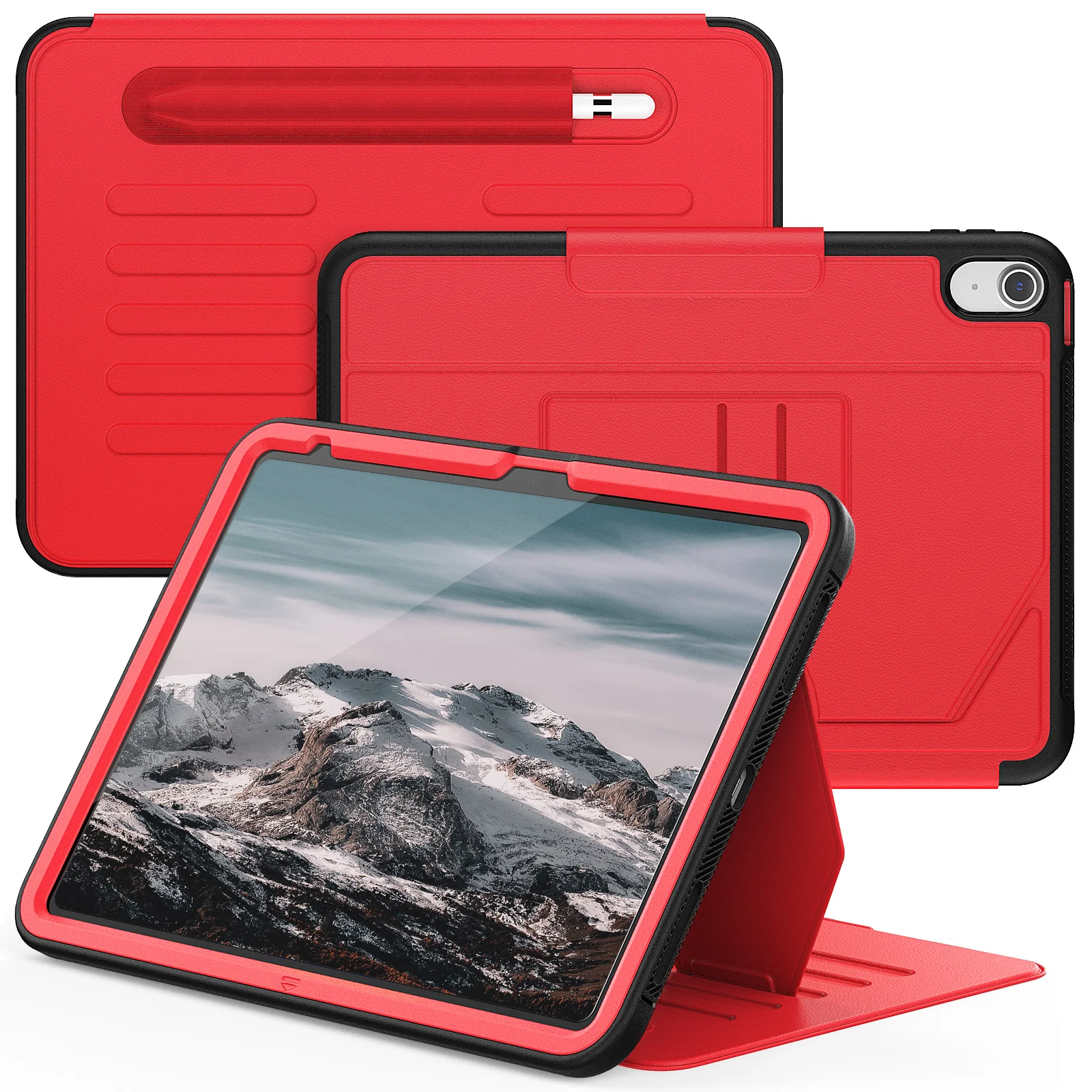 Rugged Multi-Angle Magnetic Smart Tablet Case with Enhanced Protection