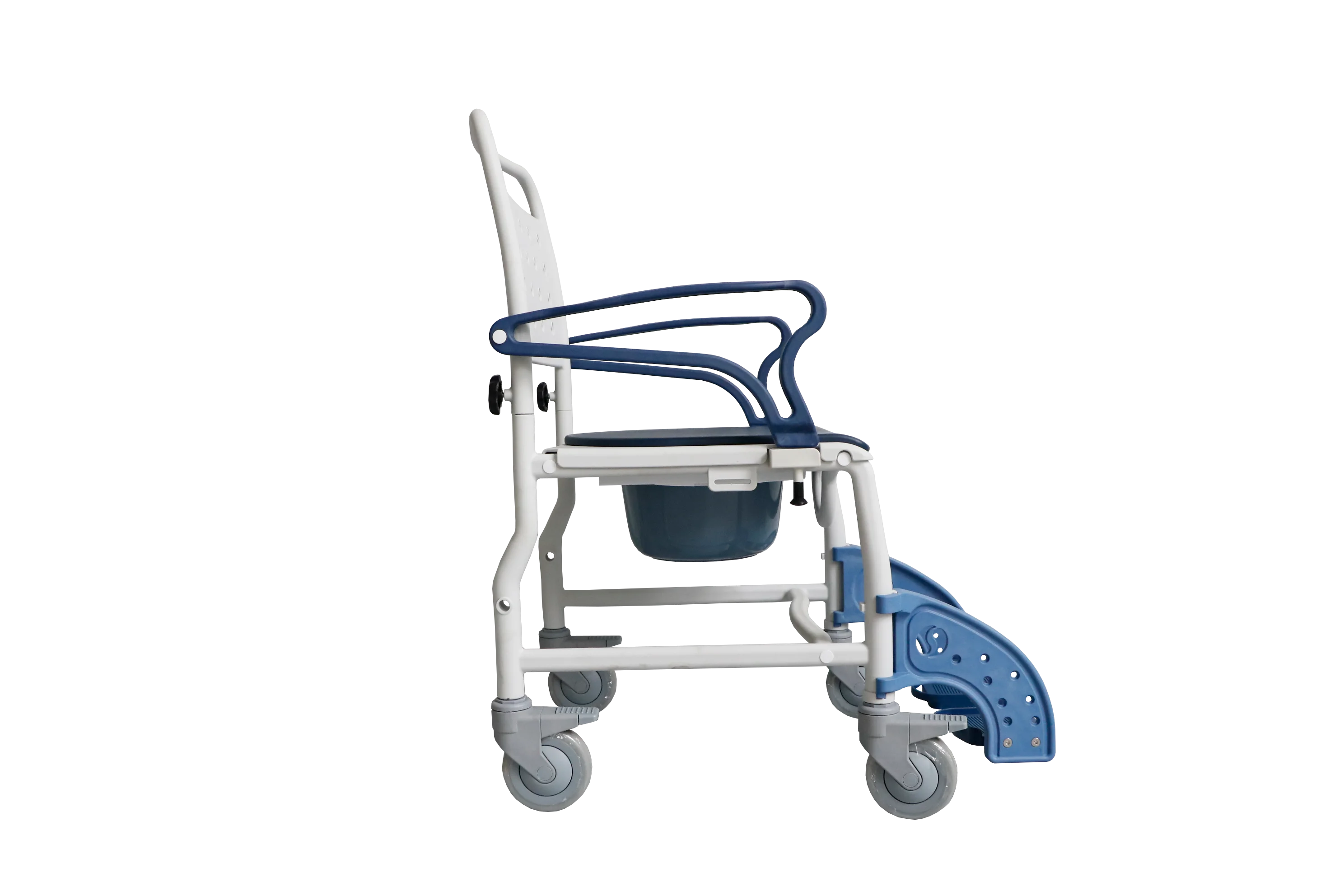 3 in 1 Plastic Folding  PU Seat Portable Commode chair for Patient 3