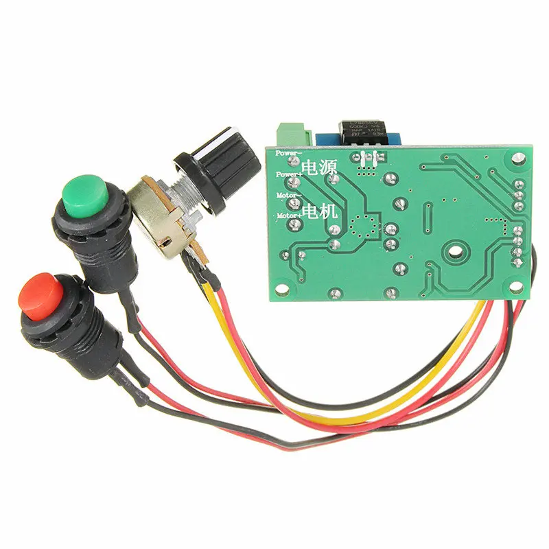 DC PWM Motor Speed Controller Forward And Reverse Switch Linear Actuator Adjustable Speed Control 6V 12V 24V dc motor speed controller motor speed controller electric motor speed controller