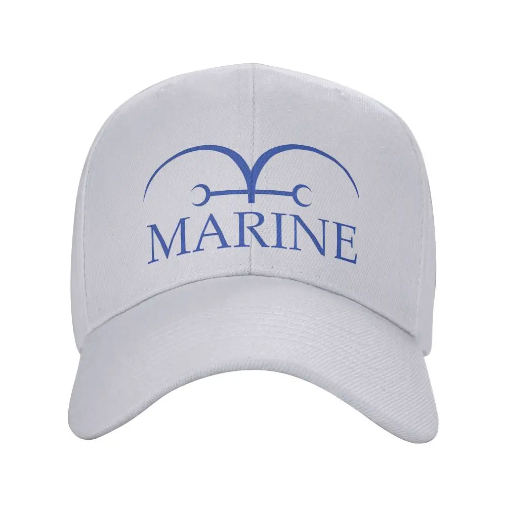 Marines Flagge Marine Anime Japan Baseball Caps Unisex Mode Trucker Hut Ein Stück Hüte Einstellbare Snapback Caps Papa Hut Sommer – Detail 3