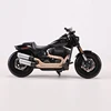 Maisto 1:18 2022 Fat Bob 114 Motorcycle Car Simulation Alloy Car Model 5