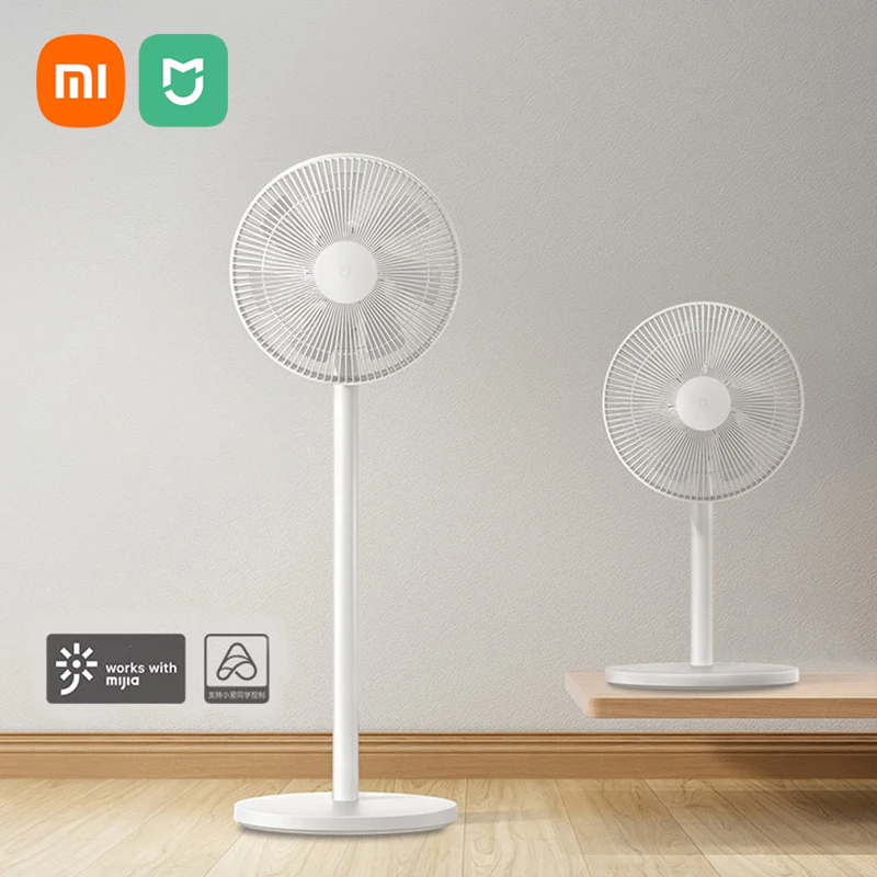 XIAOMI MIJIA Floor Fan Smart AC Frequency Conversion Strong Wind Low Noise Electric Standing Fan APP Wireless Control Timing Fan