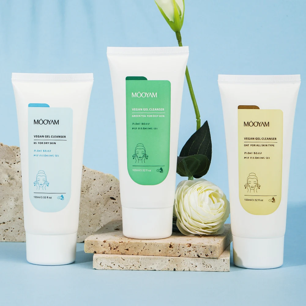 100ml B5 Tea Tree Prebiotic Foam Facial Cleanser Skin Cleansing Moisturizing Face Wash Foam Skincare 6