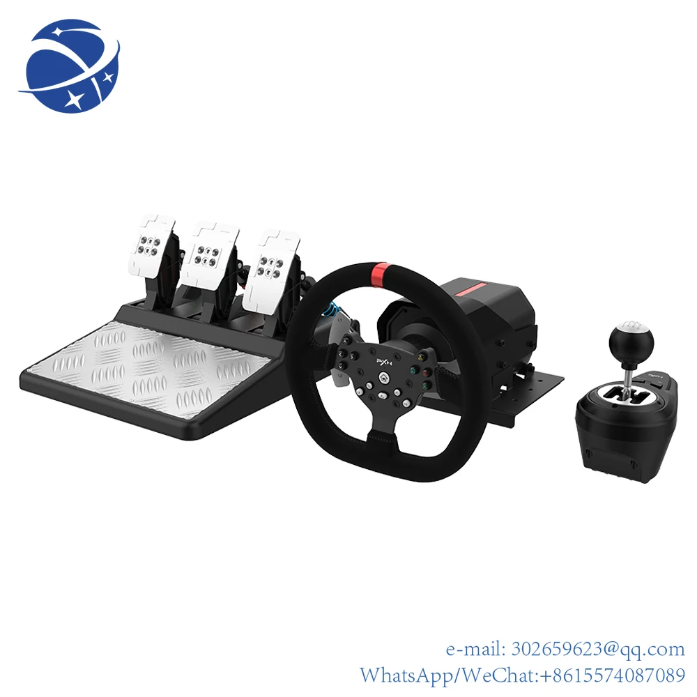 

Yyhc SUNDI PXN V10 Gaming Racing Steering Wheel 270 And 900 Degree With Pedal Gear Stick For PS3 PS4