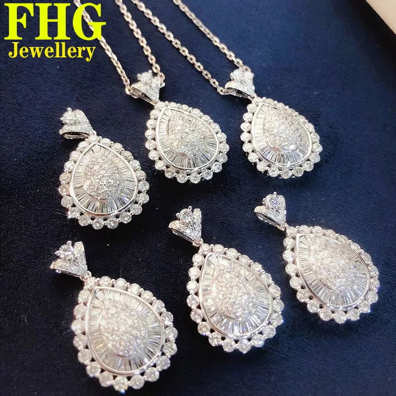 

Ожерелье из белого золота 1,3 карат с натуральными бриллиантами, 18 К