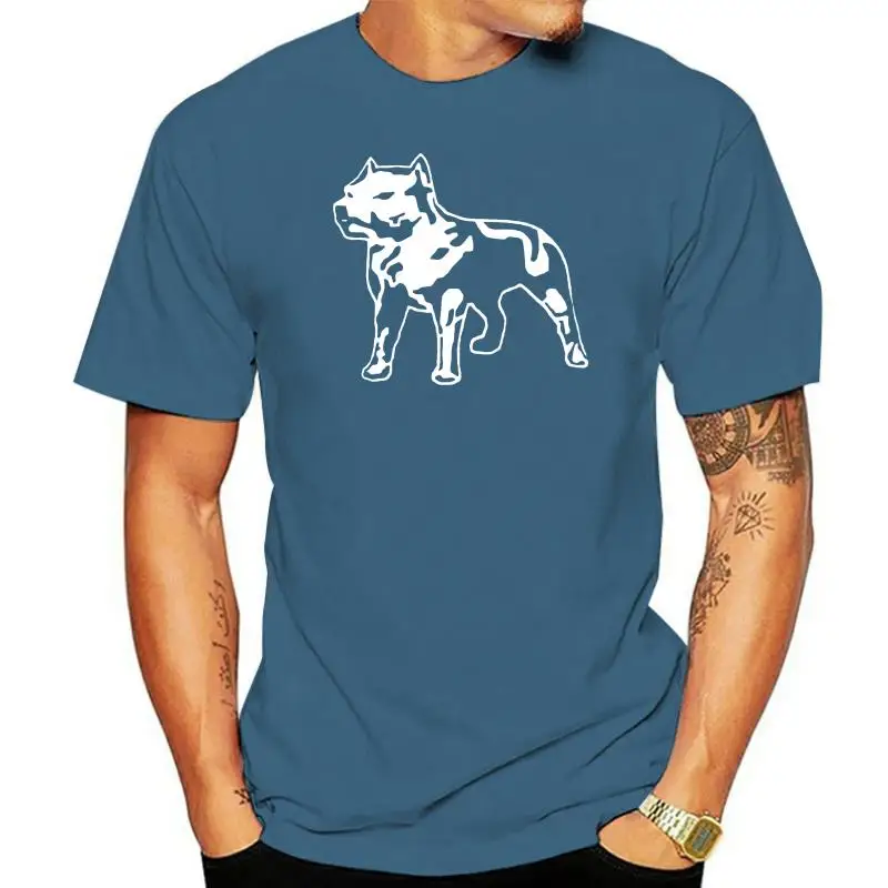 Amstaff Herren T-Shirt Logo Kurzarm Oberteil Camicia Da Uomo S M L Xl Xxl 3Xl Neu