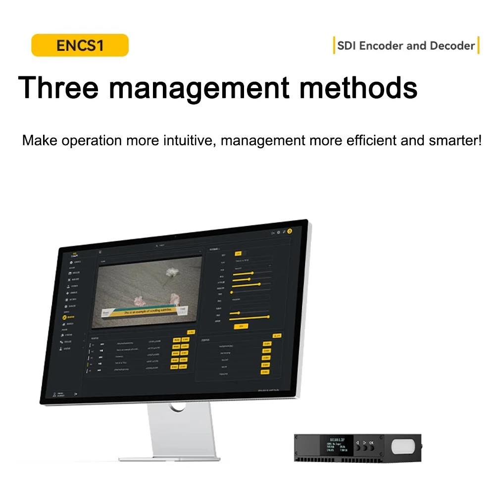 Link Pi ENCS1 3G-SDI Video Codec Encoder NDI Decoder 2GB RAM 8GB EMMC 4K 1080P S