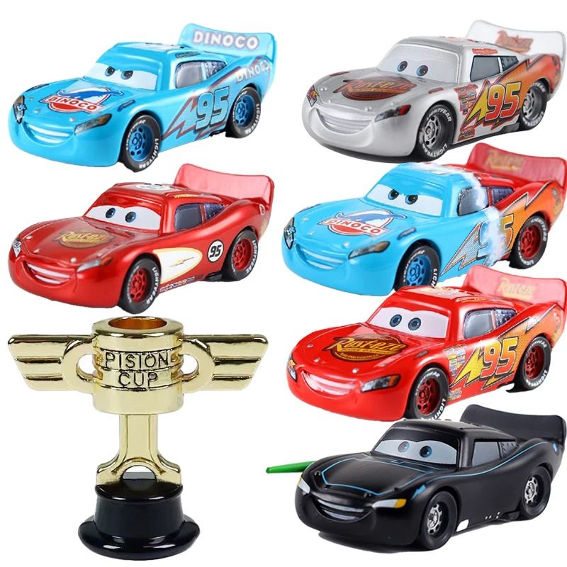Metal Model Car Toy Disney Pixar Cars Lightning McQueen 1:55