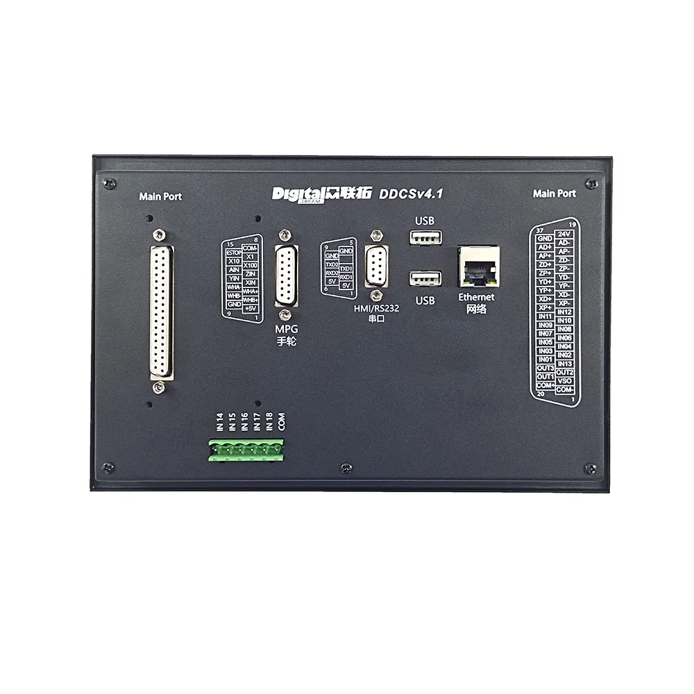DDCS V4.1 Standalone Motion Controller Offline Controller Support 3/4 Axis USB CNC Interface laser engraving controller Replace Mach3