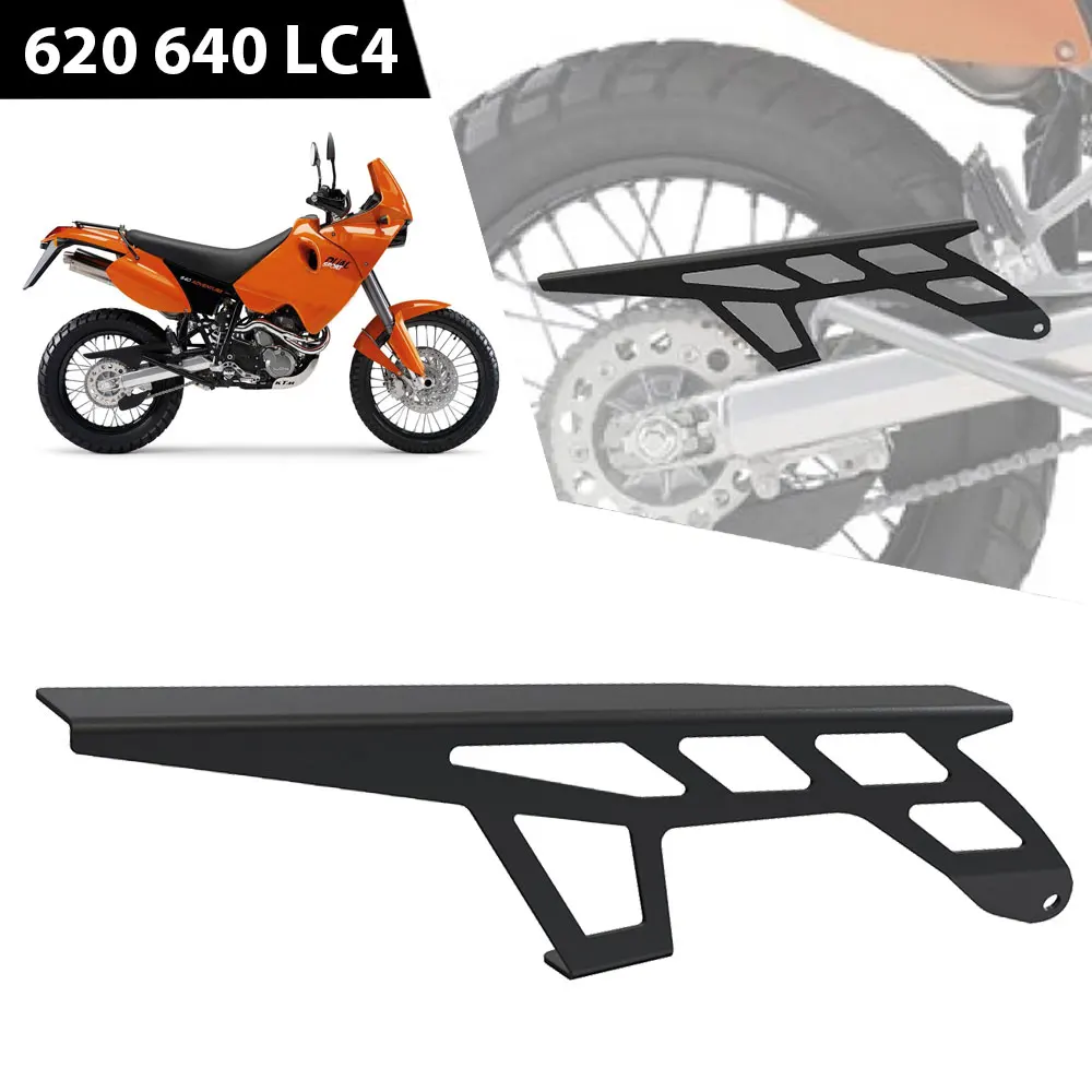 

For LC4 620 / 625 / 640 / Enduro 1994-2007 2006 2005 2004 2003 2002 2001 2000 Motorcycle Accessories Chain Guard Cover Protector