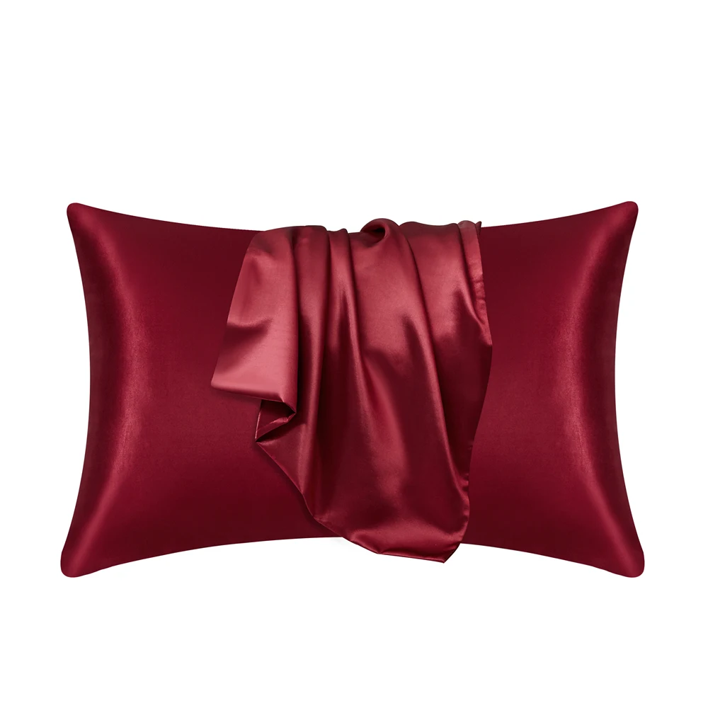Luxurious Silky Satin Pillowcase for Hair and Beauty - Comfortable Home Decor Pillow Cover Wholesale