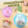 New Electric Rabbit Hamster Rolling Ball Baby Educational Toys Popular Playing Cat Electronic Plush Dog Cat Machine Pet Toys 1
