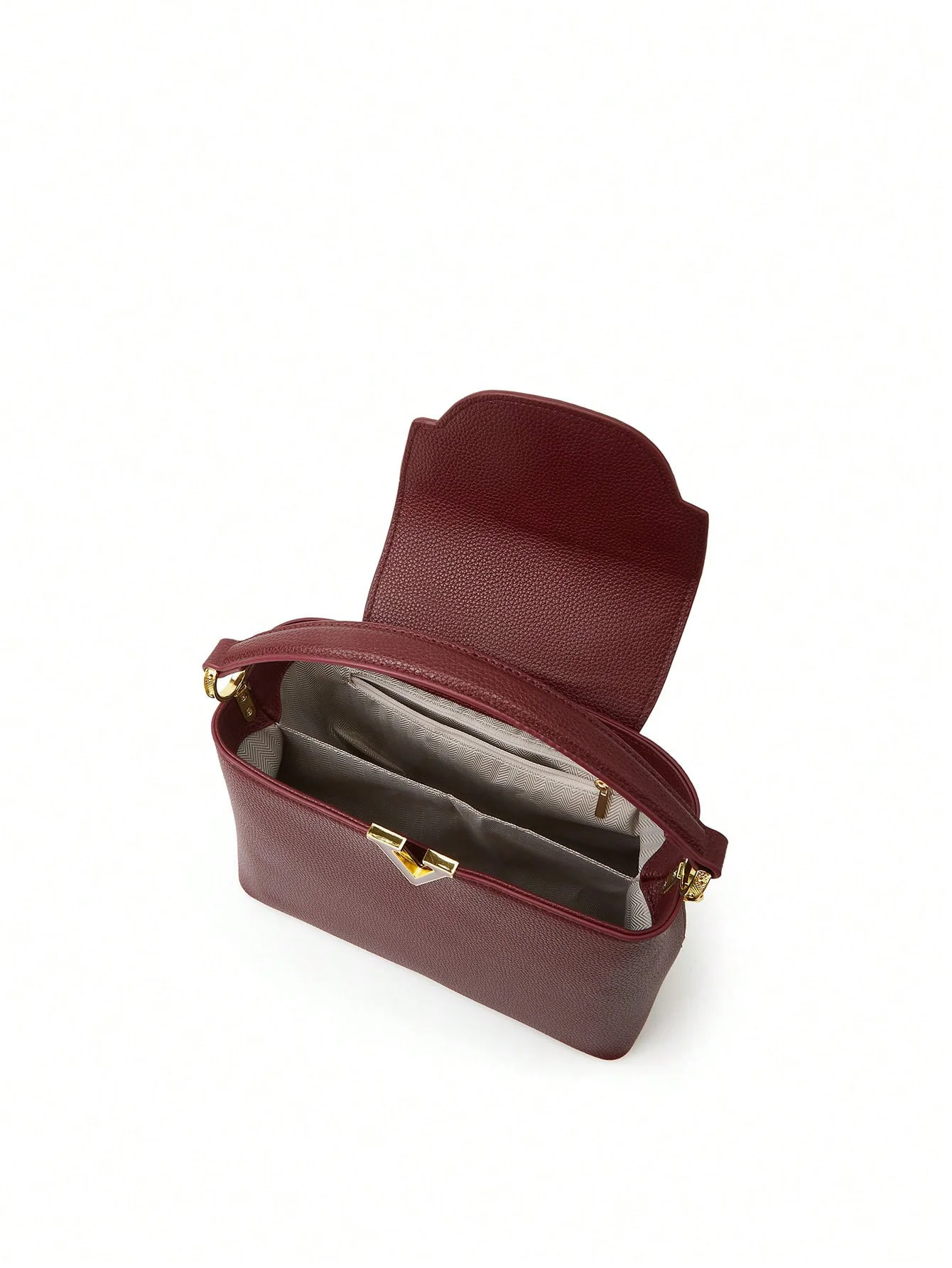 حقيبة ساعي عصرية محمولة باليد مزخرفة بسيطة على شكل...