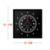 Aircraft Instrument Flight Control Panel Clever Clock Frame Aviation Compass Direction Modern Design Art Timepiece Table Clock 6