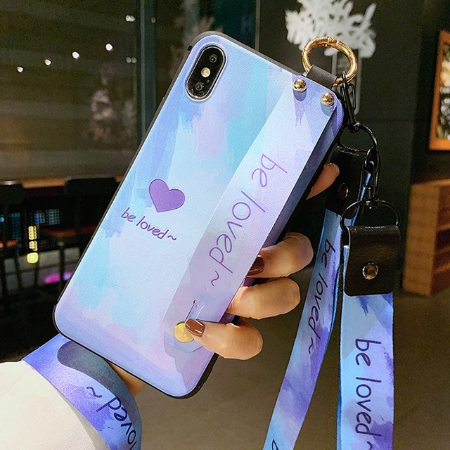 Strap Lanyard Phone Case  TPU Bumper Cover For For Huawei Mate 30 Pro P40 Lite P30 Honor 30 Pro 20 Lite 9X 20i P Smart Z