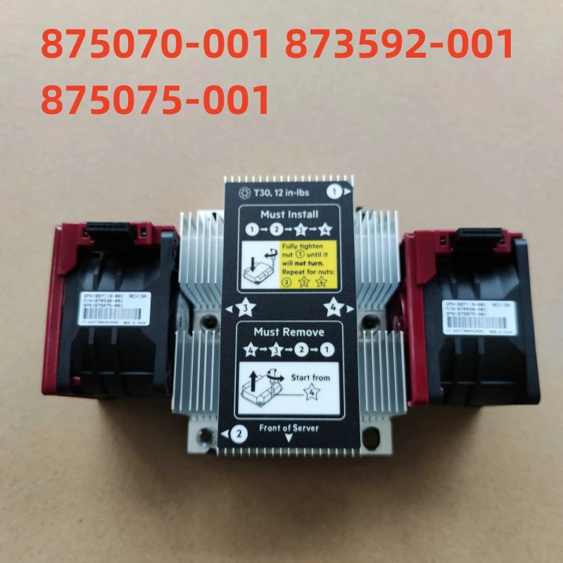 

Новый оригинальный радиатор для DL380 G10 GEN10 с вентилятором 875070-001 873592-001 875075-001