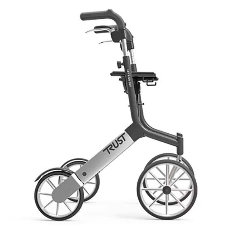 ApolloMultifunction Ergonomic Design Comfortable Outdoor Electric Rehabilitating Rollator Walkers For The Elderly