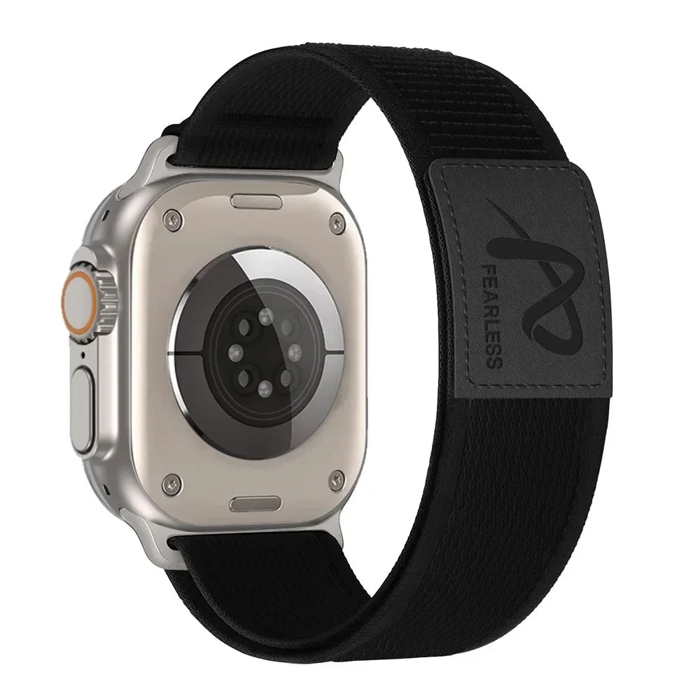 Trail+ Premium Leather Strap with Nylon Accents