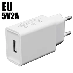 Universal 5V 2A USB Charger with EU/US Wall Plug - 5V2A EU Plug