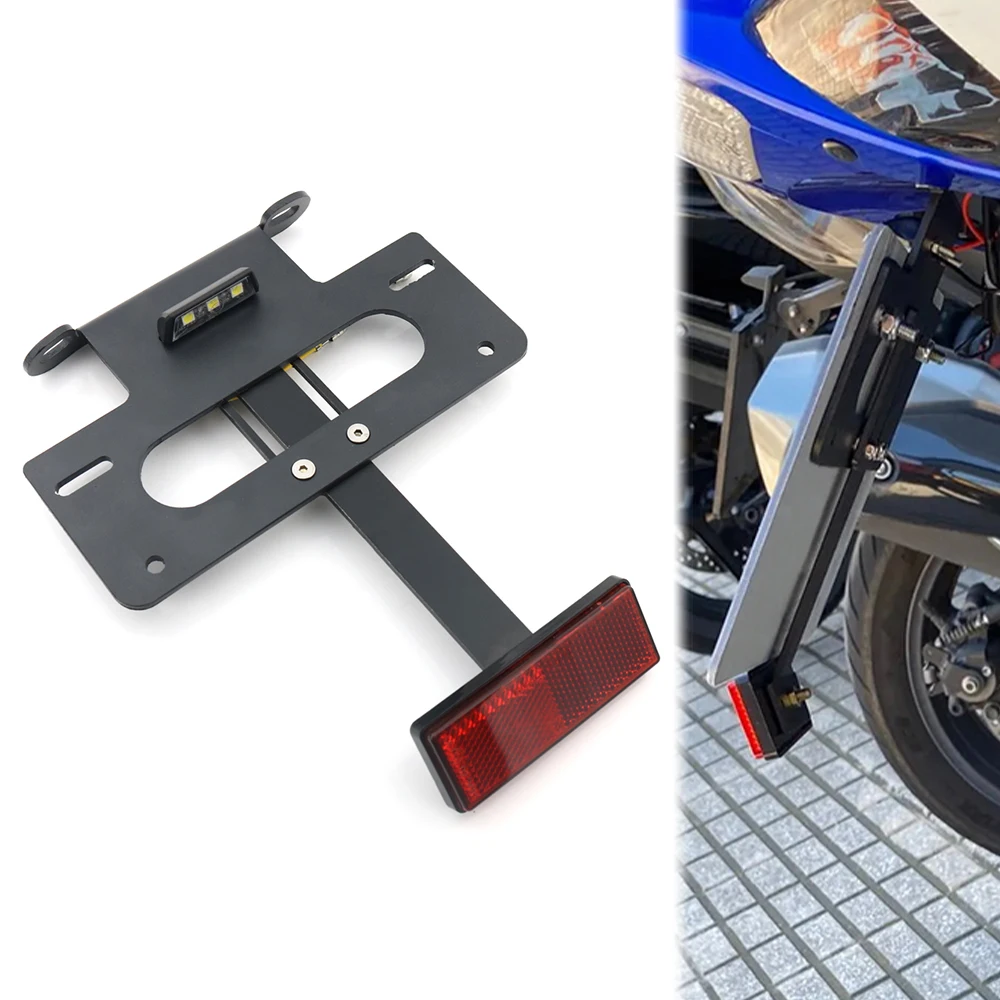 Zieger Adjustable License Plate Holder / Tail Tidy For Suzuki GSX-R 600/750 K8-K9 L0