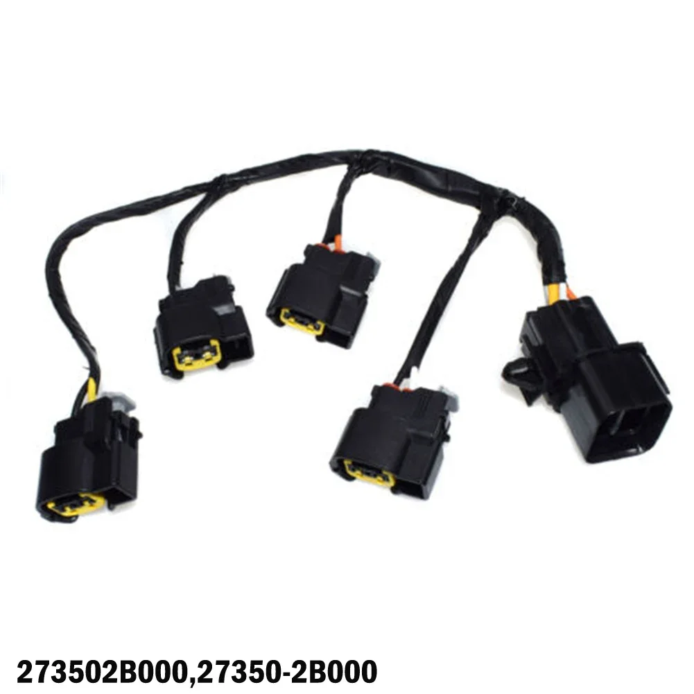 Ignition Coil Igniter Car Ignition Parts 1pc Black Car Ignition Coil Wire Harness Plug ABS 273502B000 For Kia Rio Soul 2012-2014 1.6L For Hyundai Veloster 2012-2014 1.6L