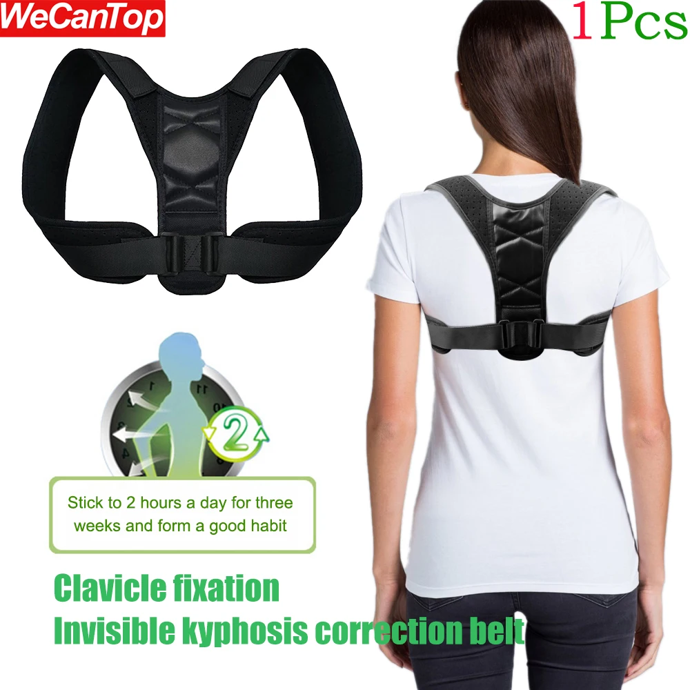 

1Pcs Posture Corrector for Women Men,Back Brace,Comfortable Posture Trainer for Spinal Alignment & Adjustable Back Blet Support