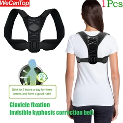 1Pcs Posture Corrector for Women Men,Back Brace,Comfortable Posture Trainer for Spinal Alignment & Adjustable Back Blet Support
