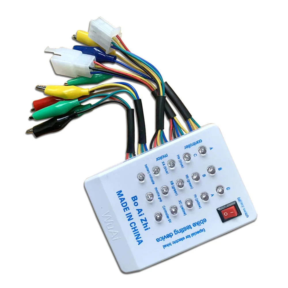 Universal Electric Vehicle Controller Detector Brushless Motor Hall Tester Ebike Testing Device Electric Car Repair Tool 5