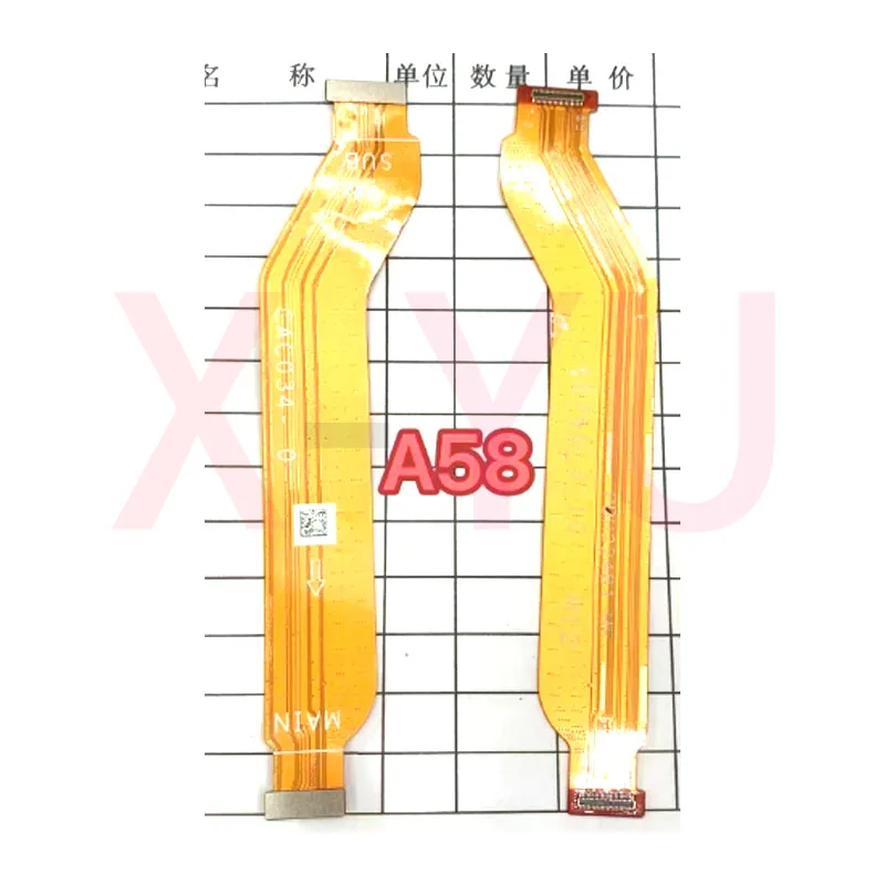 

Mainboard Flex For OPPO A58X A78 A58 4G 5G Main Board Connector LCD Flex Cable Repair Parts