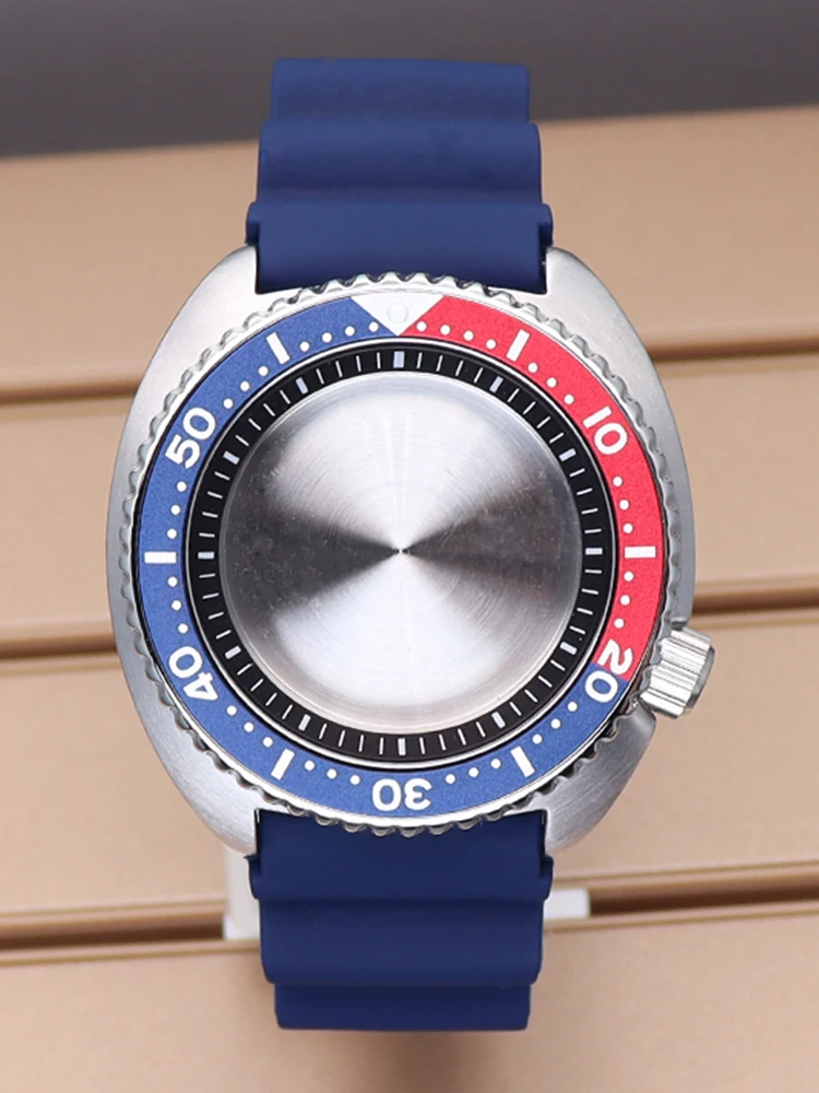 45mm Watch Cases Silicone Wristband Watchband Parts For
