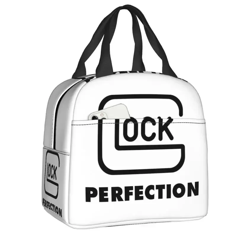 

Shooting Sports Tactical Glock Thermal Insulated Lunch Bag Women Lunch Container for School Multifunction Food Bento Box