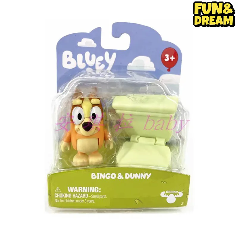 Spot Bluey Family Cartoon Handmade Office Toy Doll Ornament Model A Series Of Role-Playing Figures Birthday Present 4