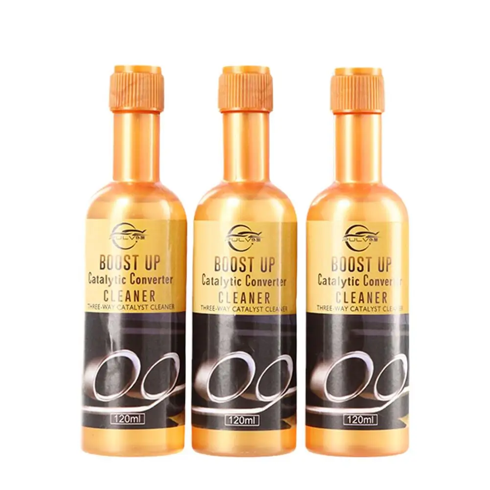 Catalytic Converter Cleaner 120ML Car Engine Catalytic Converter Cleaners Automobile Engine CSV Clean Accelerators Catalysts Easy Cleaner 2/3pcs