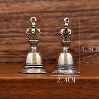 Die-casting Motorcycle Guardian Bell Handmade Meditation Biker Good Luck Charm Spiritual Pendant Evil Spirit Trap Bell Gifts - Image 3
