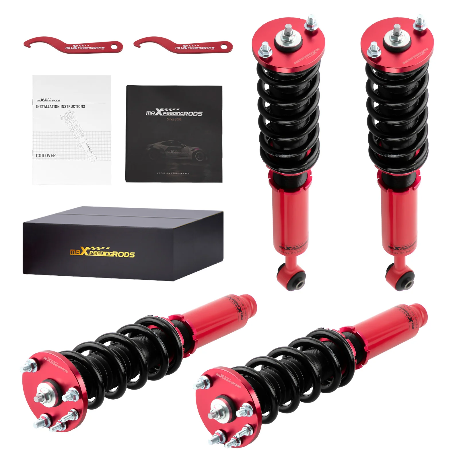 

MaXpeedingrods coiloнавесные амортизаторы Подвеска для Honda Accord 1998-2002 стойки койловера стойки амортизаторы