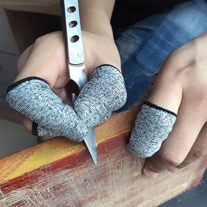 10/20Pcs Anti-Cut Finger Cover Finger Protector Sleeve Cover Finger Peel Fingertip Gloves Picking Finger Cover Kitchen Tools 3