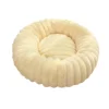 40-70cm Round Pet Bed for Dog Bed Super Soft Cat Bed Long Plush Dog House for Medium Dog House Winter Warm Sleeping 6