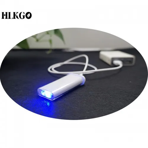 скребок для чистки языка lp care dental blue Smart LED Teeth Whitening Portable USB Charging Led Blue Light Dental Whitening Instrument Teeth Whitening Device Equipment