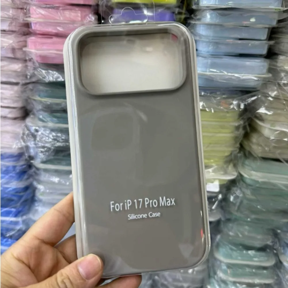 Premium Liquid Silicone Soft Case with Wireless Charging Support