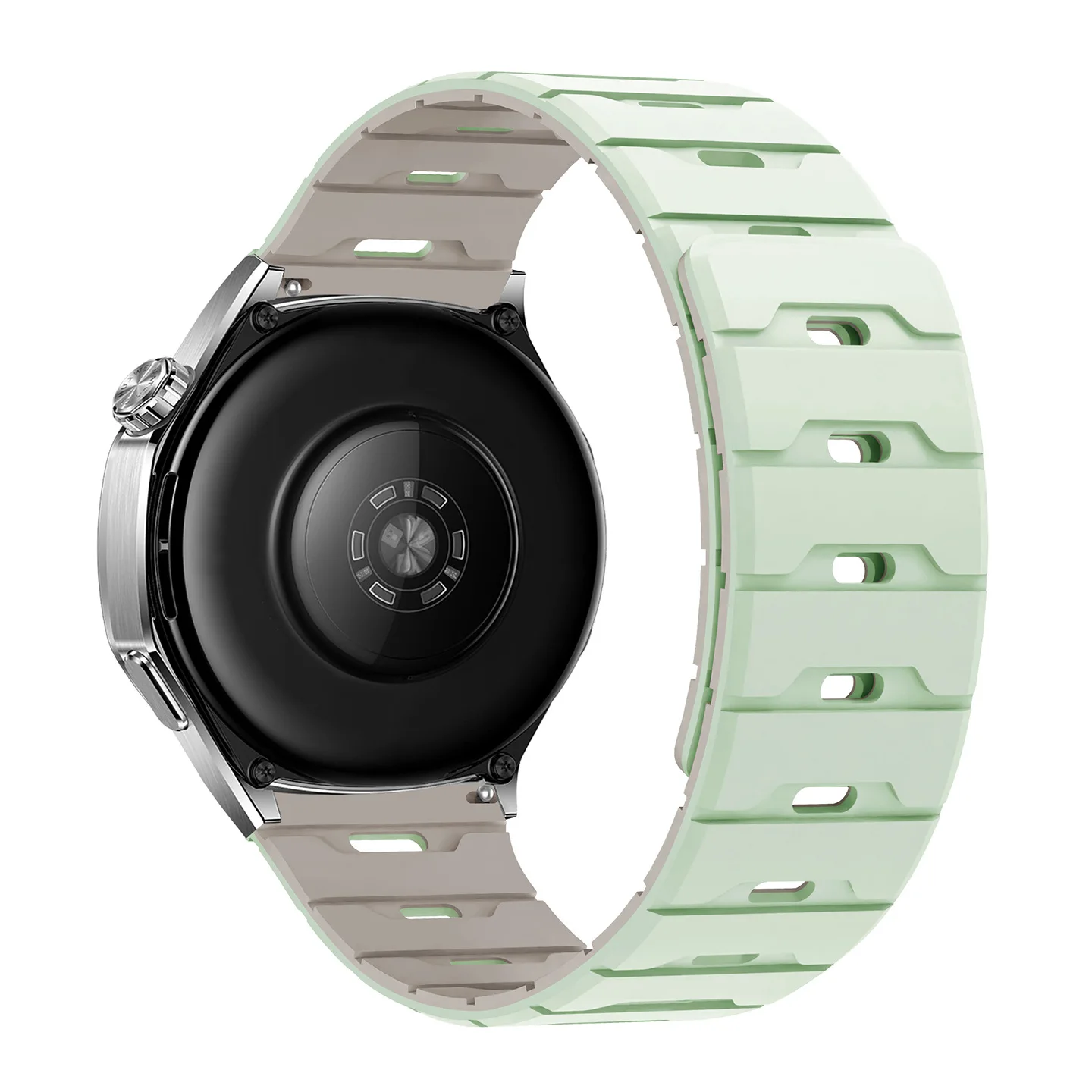 Magnetic Silicone Smartwatch Bracelet - 20mm/22mm Straps