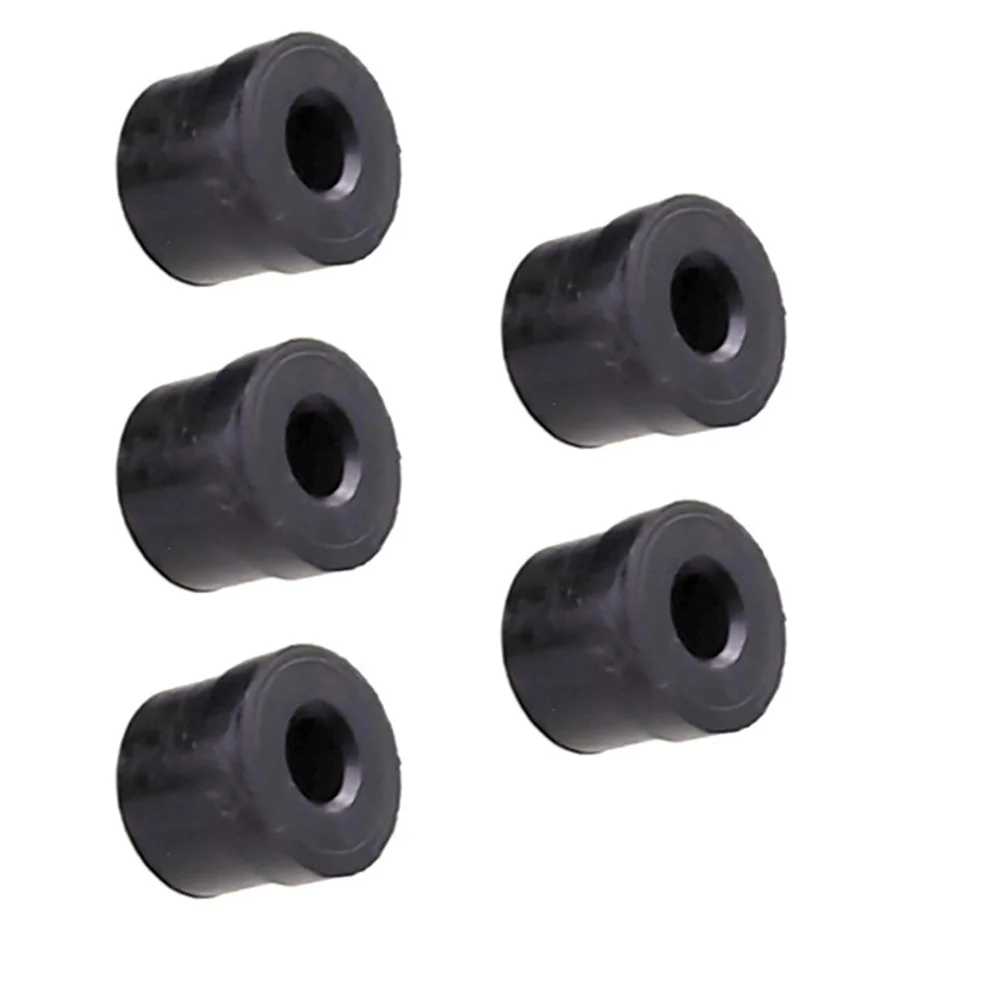 5 Pcs Trombone Upholstered Trumpet End Covers Bumpers Slide Rubber Accessories Drain Valve Stopper Caps