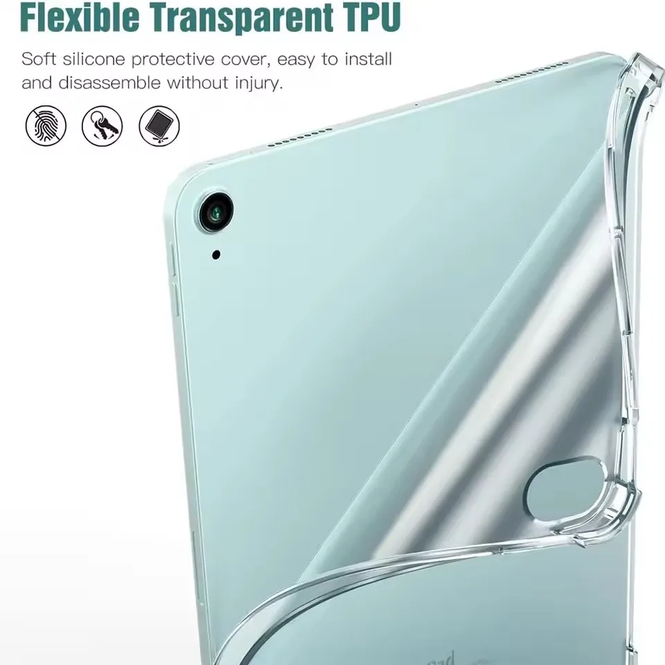 Premium Transparent Custom iPad Case