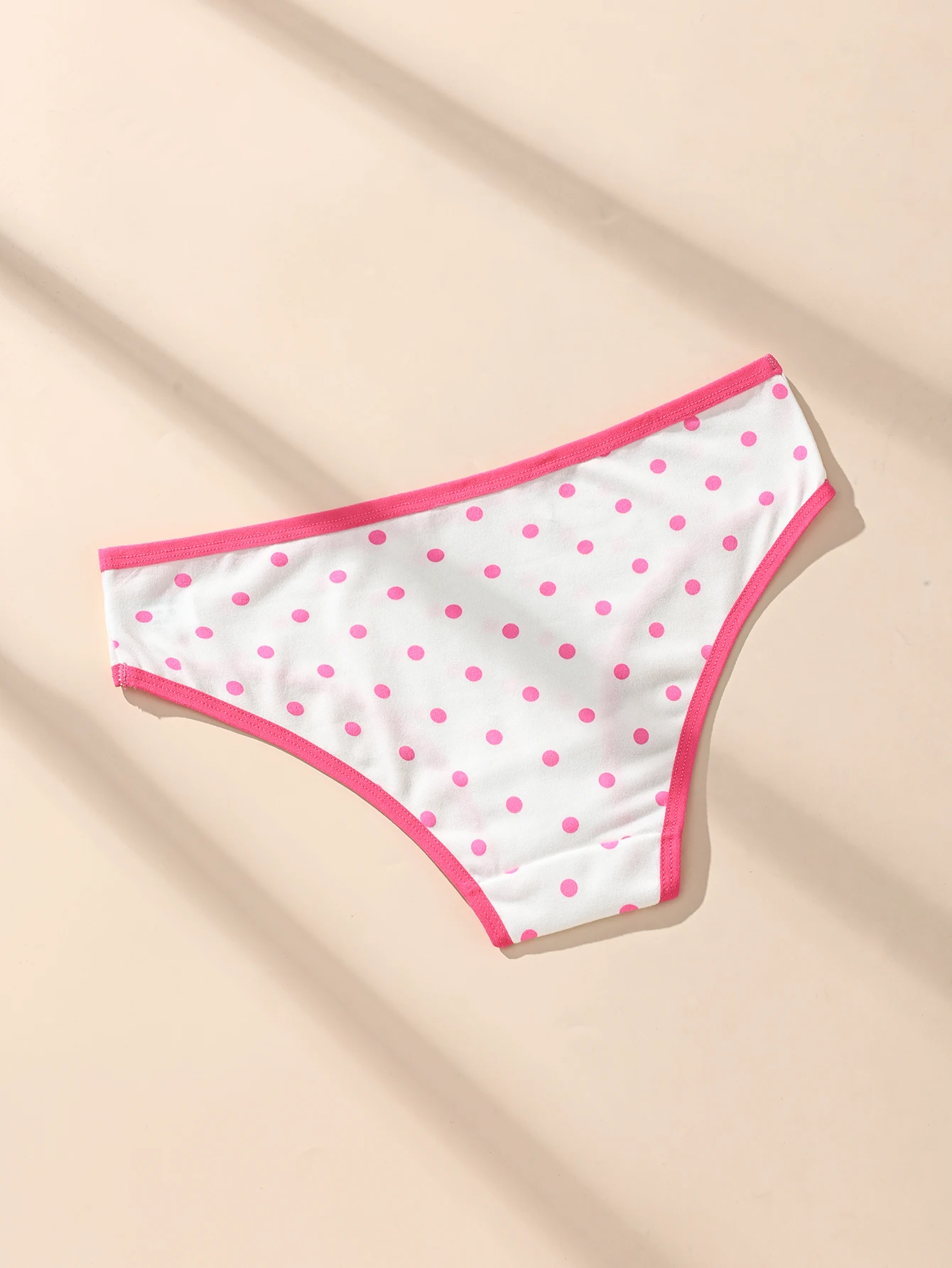 6Pcs/Set Women Panties Fashon Dot Underwear Low Waist Briefs Girls Panty Sexy Ladies Underpants Soft Female Lingerie Size S-XL