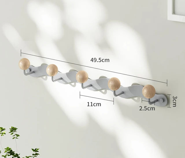 grey 5 hooks
