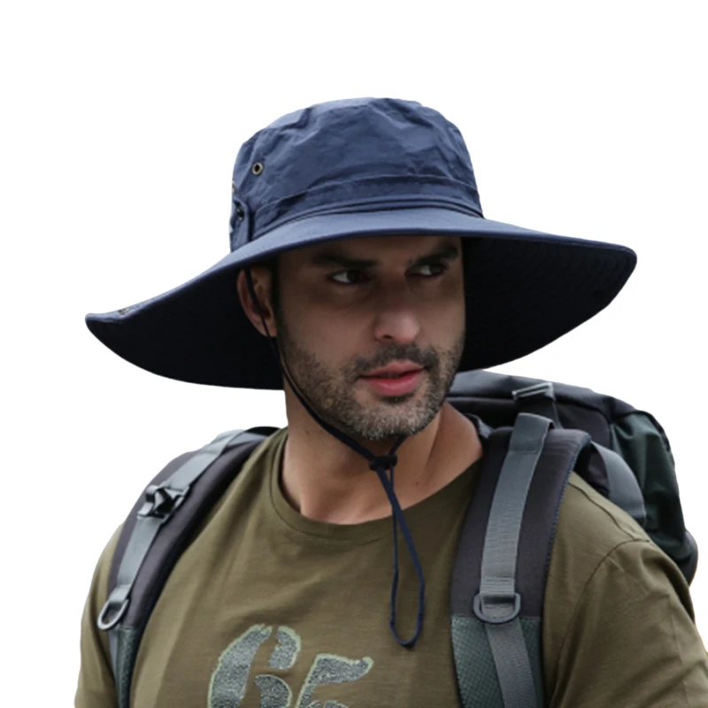 2022 Fashion Summer Bucket Hat Cowboy Men Caps Outdoor Fishing Hiking